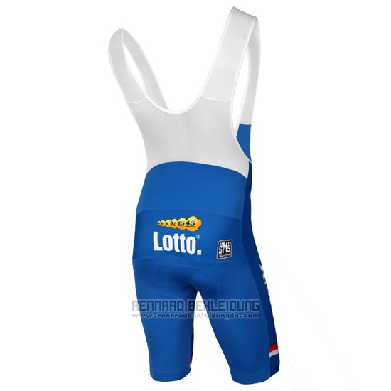 2017 Fahrradbekleidung Lotto NL-Jumbo Champion Niederlande Trikot Kurzarm und Tragerhose - zum Schließen ins Bild klicken